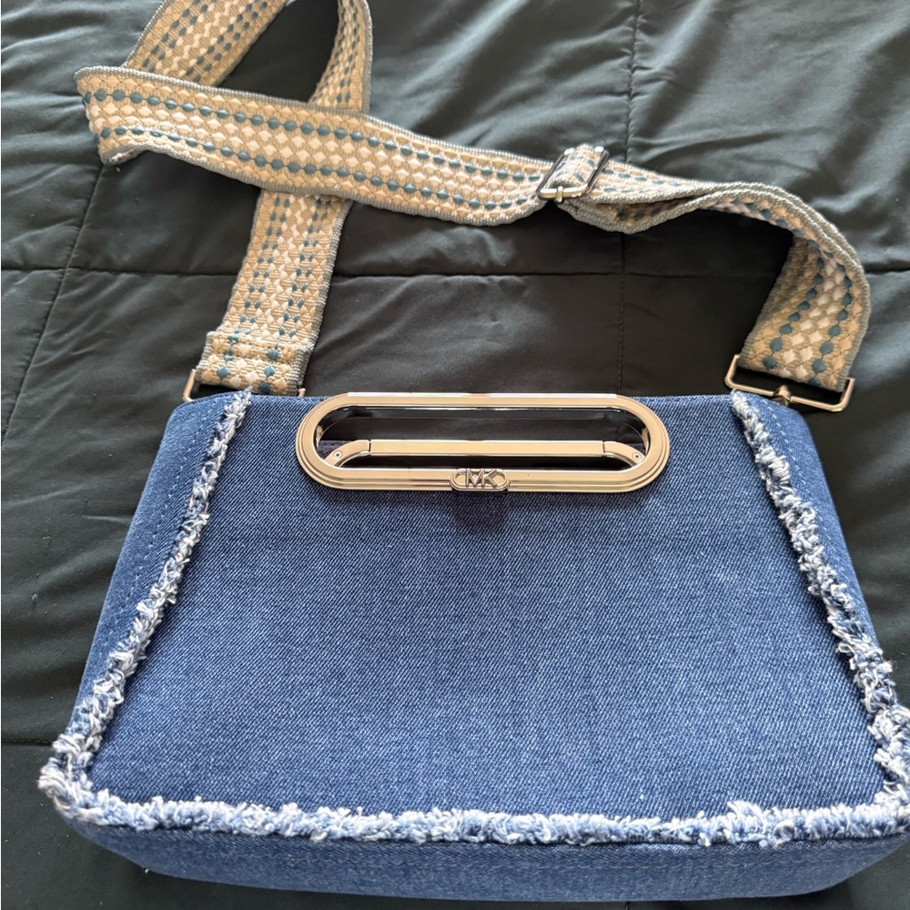 Stylish Blue Denim Women's Bag by Michael Kors